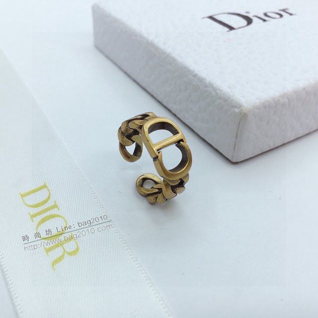 Dior飾品 迪奧經典熱銷新款開口戒指  zgd1181